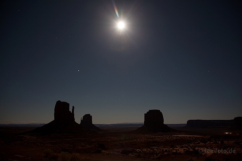 Strahlender Vollmond